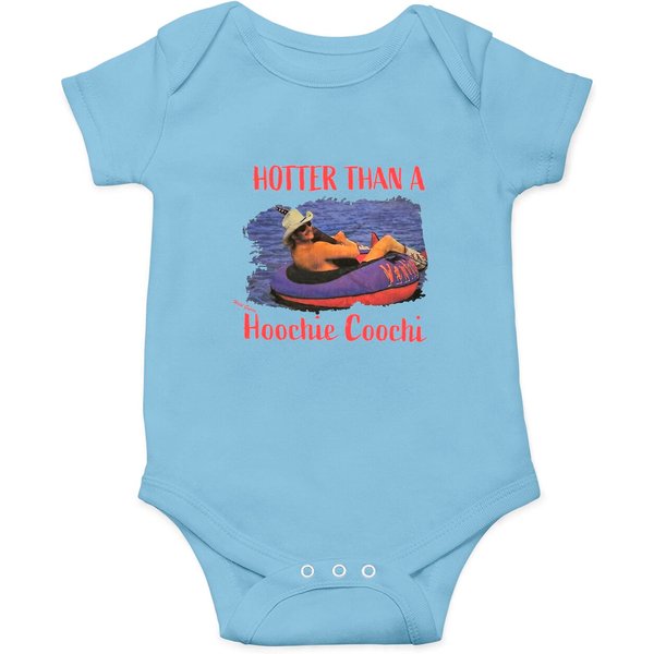 Vintage Hotter Than A Hoochie Coochie Chattahoochee Alan Onesies-image