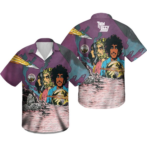Thin Lizzy Music Hawaiian Shirt-image