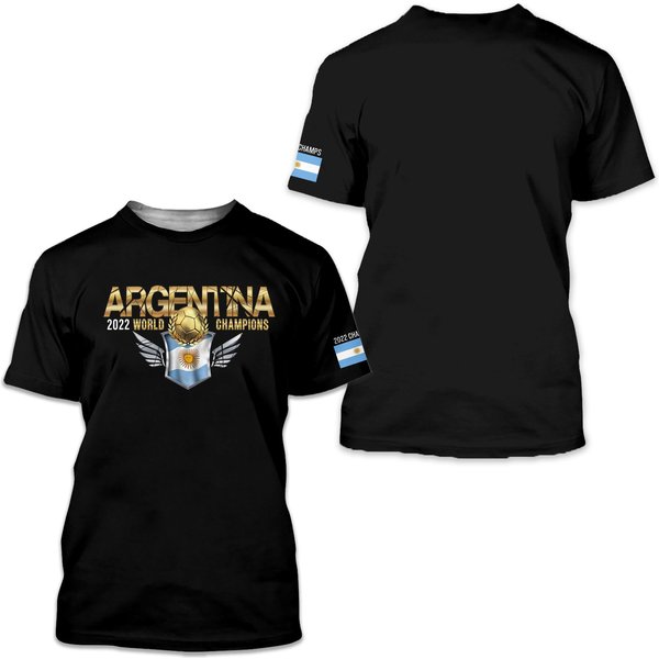 World Cup 2022 - Argentina, Champions , Qatar T-Shirt-image