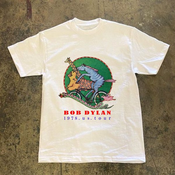 Rare! 1978 Bob Dylan Unisex Shirt, Bob Dylan Unisex T-Shirt,-image