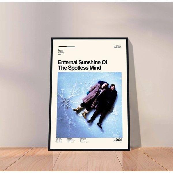Eternal Sunshine Of The Spotless Mind - Movie Poster - Minimalist Art - Vintage Poster-image