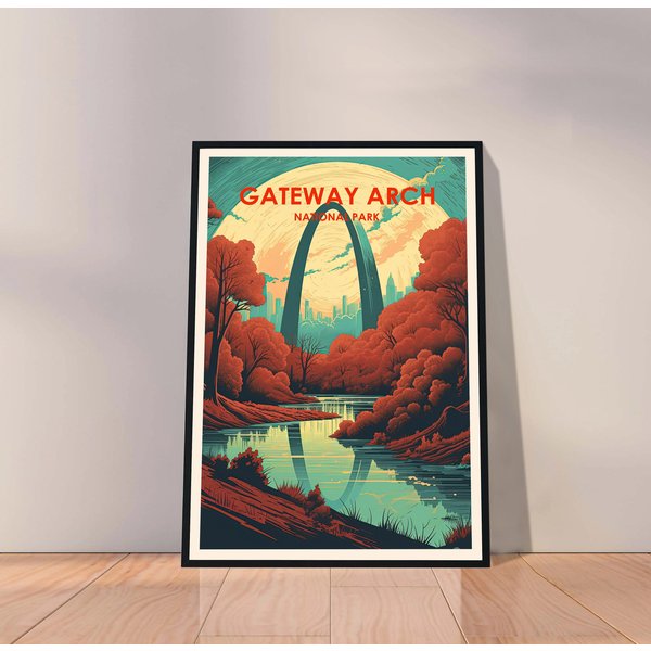 Gateway Arch National Park Poster, Gateway Arch Poster-image