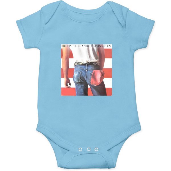 Bruce Springsteen Unisex Onesies: Born In The Usa
