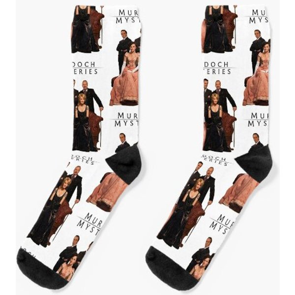 Murdoch Mysteries Design Socks-image
