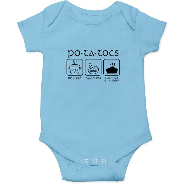 Lotr Inspired Potatoes Onesies - Funny Design