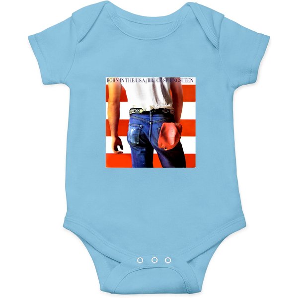 Bruce Springsteen Unisex Onesies: Born In The Usa