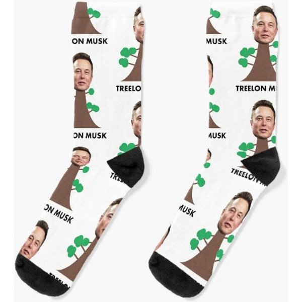 Treelon Elon Musk Socks