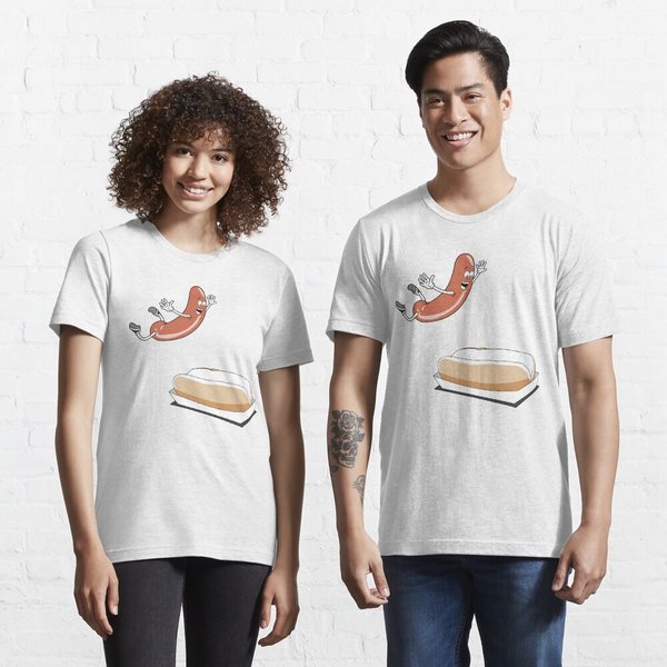 Happy Hot Dog T-Shirt - Power Rangers Essential T-Shirt-image