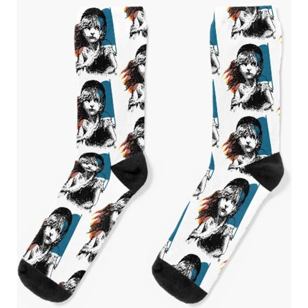 1986 Les Miserables London Broadway Broadway Socks-image