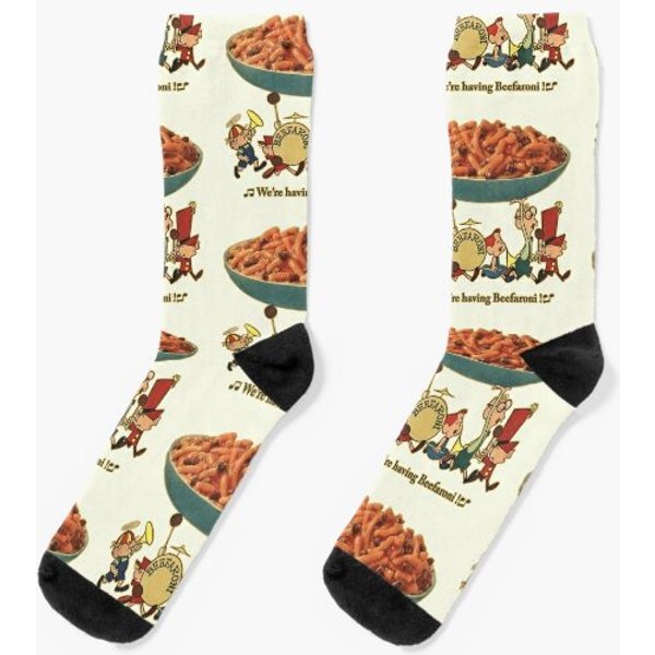 We're Having Beefaroni ! Socks