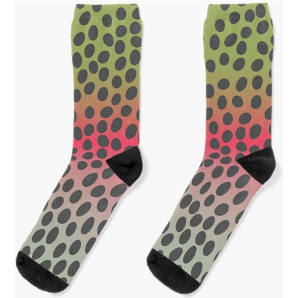 Rainbow Trout Skin Socks-image