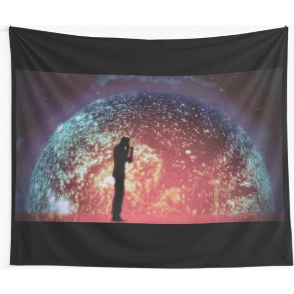The Illusive Man Tapestry-image