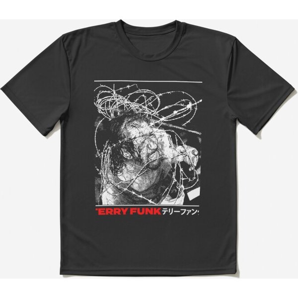 Pro Wrestling Terry Funk Classic T-Shirt | Active T-Shirt-image