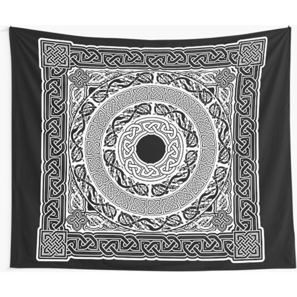 Celtic Square 2 Tapestry-image