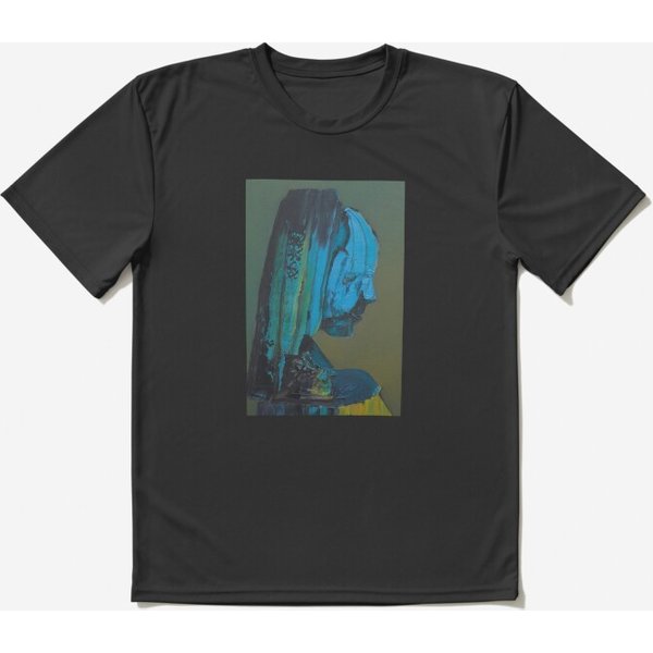 Stage 4 Everywhere At The End Of Time By The Caretakers Oil Painting By Ivan Seal | Active T-Shirt-image