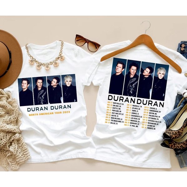 Duran Duran 2023 North American Tour T-Shirt-image