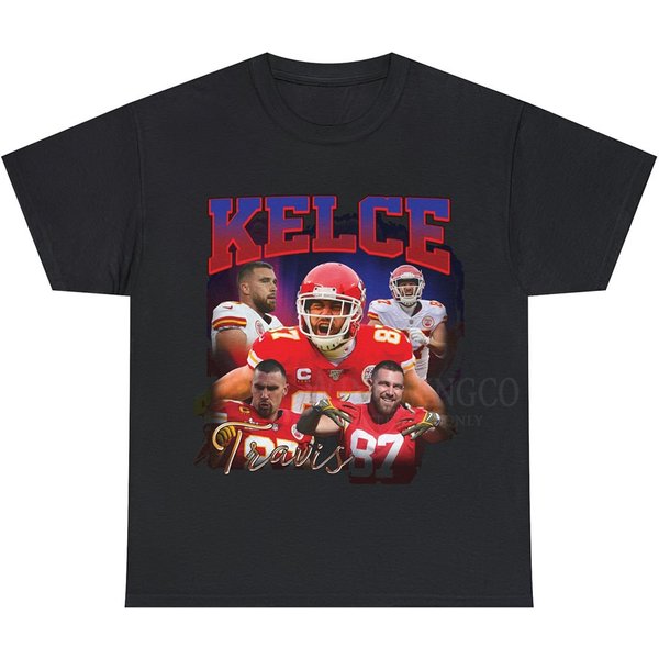 Travis Kelce Vintage Bootleg Tee, Travis Kelce Vintage Graphic Shirt-image