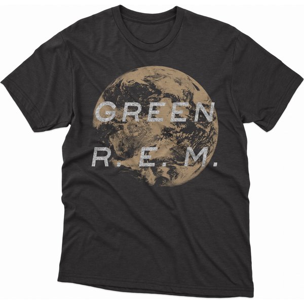 80S R.E.M Green Album 1988 T Shirt-image