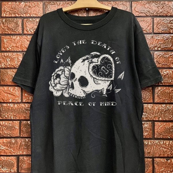 Bad Omens Love's The Death Of Peace Of Mind T-Shirt,-image