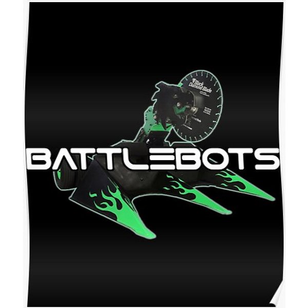 Battlebots Fighting Robots Premium Matte Vertical Poster-image