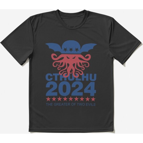 Vote Cthulhu 2024 | Active T-Shirt-image