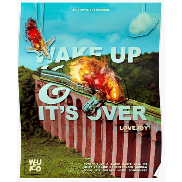 Wake Up & It's Over Premium Matte Vertical Poster-image