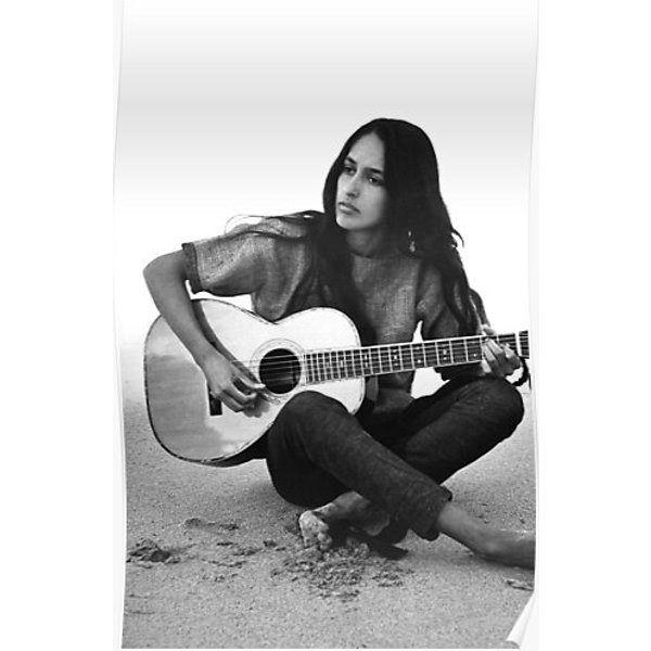 Joan Baez - Poster Premium Matte Vertical Poster-image