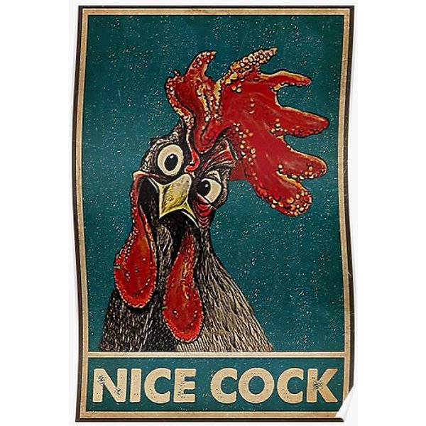 The Rooster Premium Matte Vertical Poster-image
