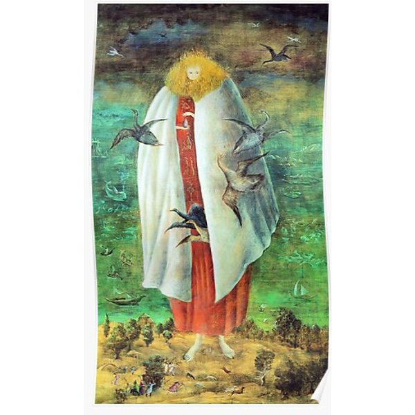 The Giantess (C. 1947) By Leonora Carrington Premium Matte Vertical Poster-image