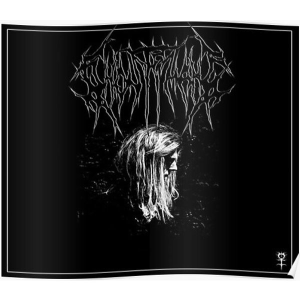 Ghostemane Logo Album Premium Matte Vertical Poster-image