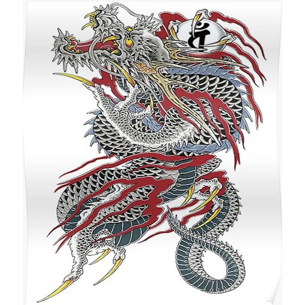 Kiryu Kazuma - Dragon Of Dojima (Yakuza) Premium Matte Vertical Poster-image