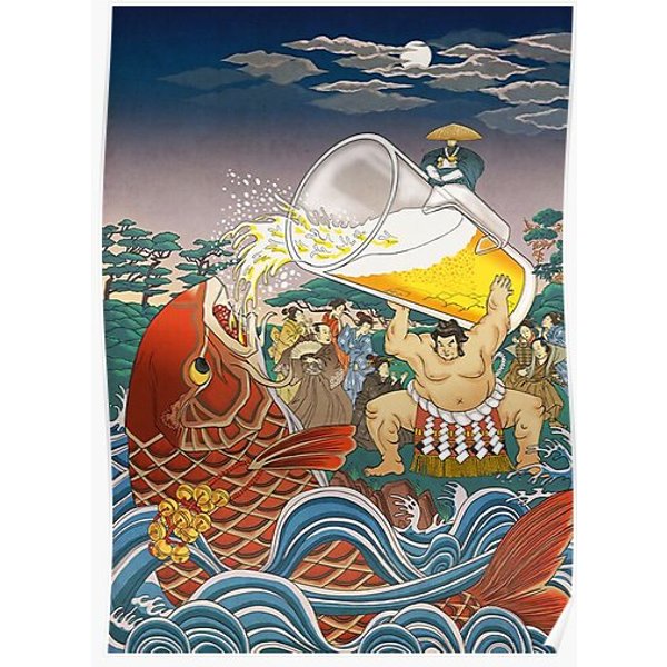 Asahi Posters Premium Matte Vertical Poster-image