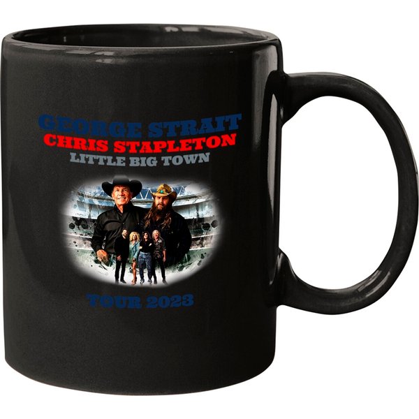 Gs Mugs Vintage, Strait Stapleton Little Big Town 2023 Mugs, Chris Stapleton Mugs