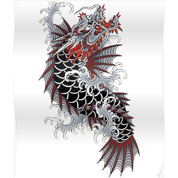 Yakuza Ichiban Tattoo Premium Matte Vertical Poster-image