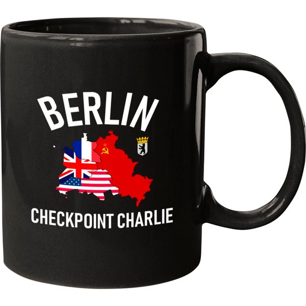 Berlin - Checkpoint Charlie - Gdr - Germany Mugs-image