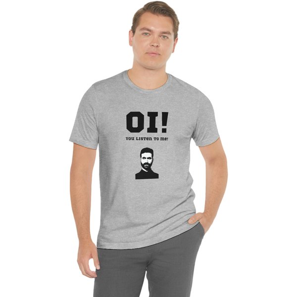 Roy Kent Oi! - Unisex Jersey Short Sleeve Tee-image