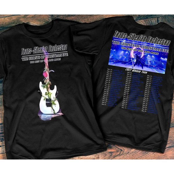2022 Trans-Siberian Orchestra The Ghosts Of Christmas Eve Winter Tour T-Shirt-image