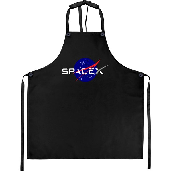 Spacex Nasa Launch Aprons Aprons Men-image