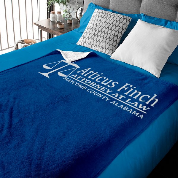 To Kill A Mockingbird Atticus Finch Attorney Baby Blankets-image