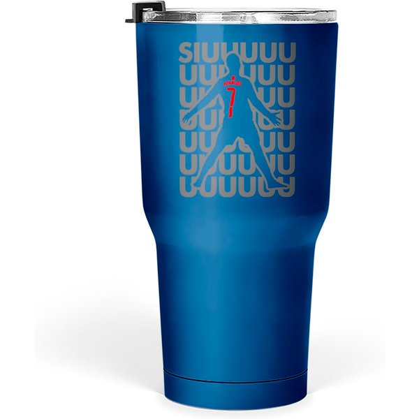Siuuuuuu Cristiano Ronaldo - Cristiano Ronaldo - Tumblers 30 Oz-image