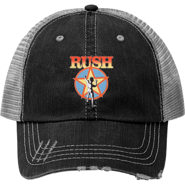 Hot Topic Rush Starman Logo Trucker Hats-image