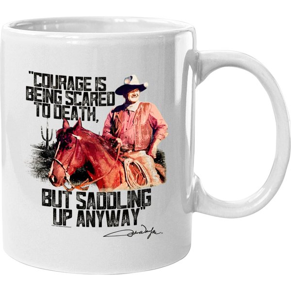 John Wayne Saddle Up Natural Heather Mugs