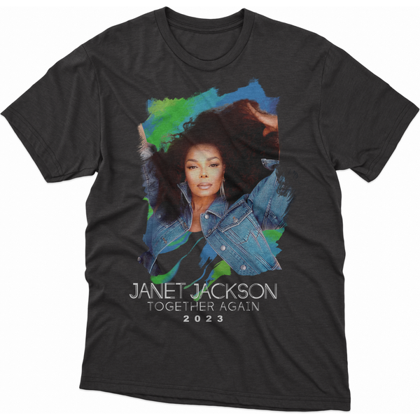 Together Again Tour 2023 Shirt - Janet Jackson Shirt - Pop Queen Tshirt-image