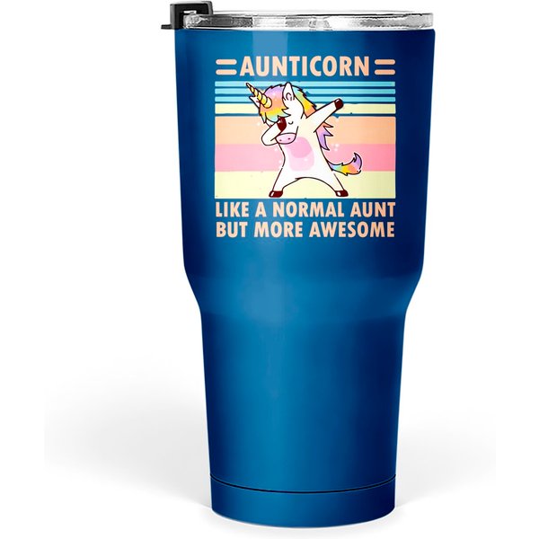 Aunticorn Like A Normal Aunt But More Awesome Classic Tumblers 30 Oz-image
