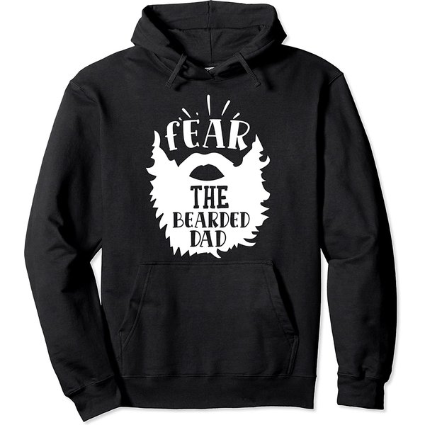 Fear The Beard Hoodie Dad Pullover-image