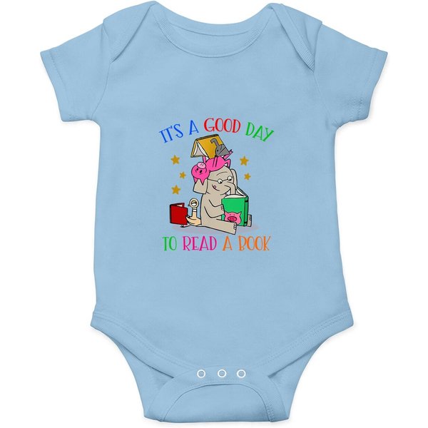 It's A Good Day To Read A Book Onesie Onesie-image