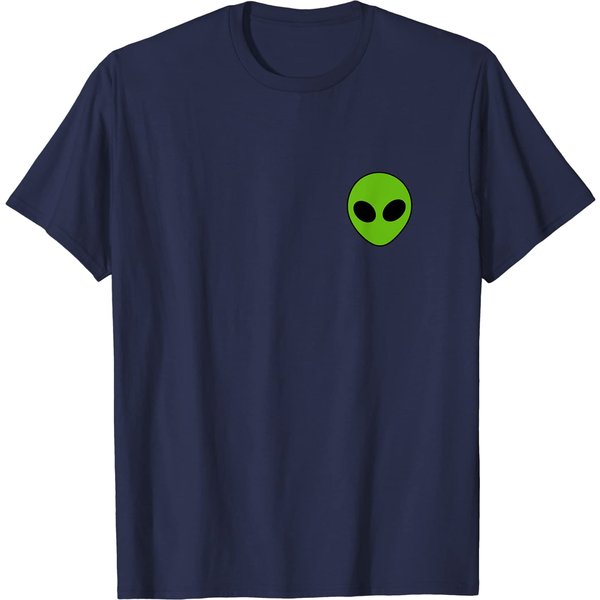 Alien Head - Green Alien T-Shirt-image