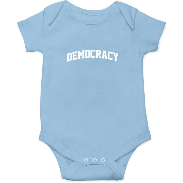 Democracy Vintage Sports Arch Souvenir Onesie