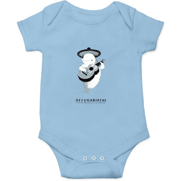 Belugariachi Beluga Whale Onesie-image