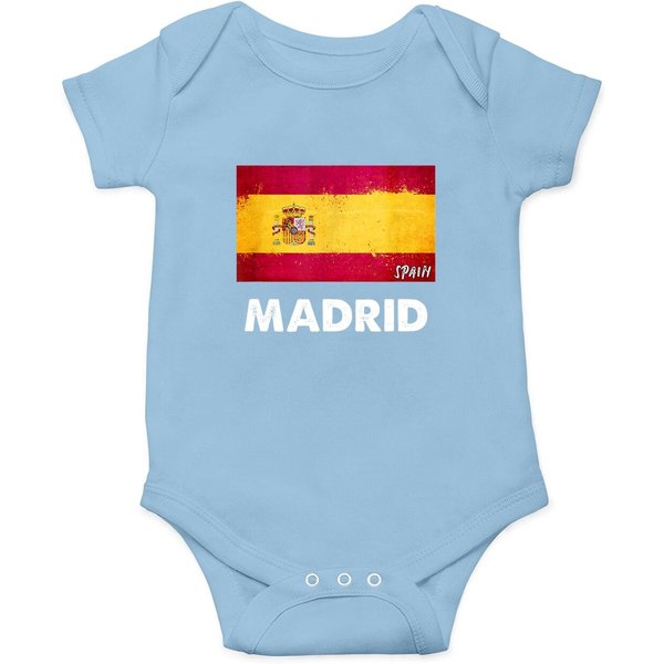 Madrid Spain Onesie-image